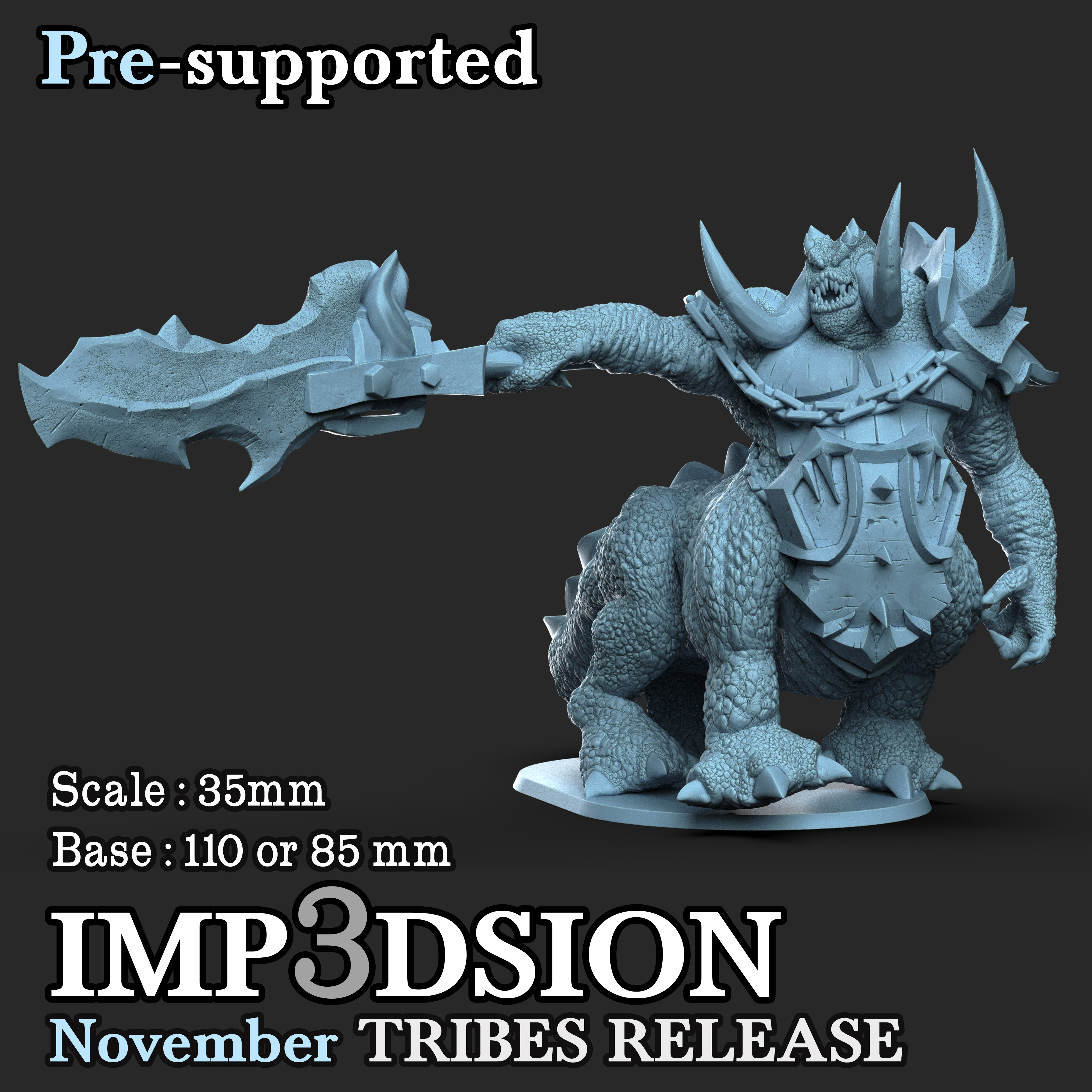 Demon boss (in two scales)